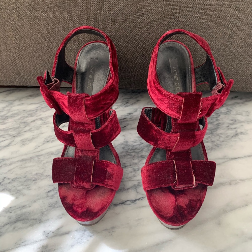 Rachel Zoe platform Sandals